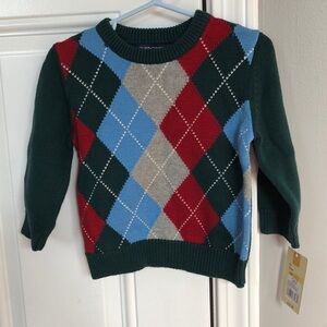 Cherokee 100% Cotton Boy 12M Long Sleeve Top Warm NWT